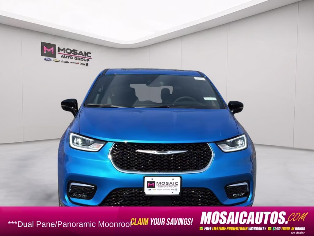 2026 Hydro Blue Pearlcoat Chrysler Pacifica Select AWD Van