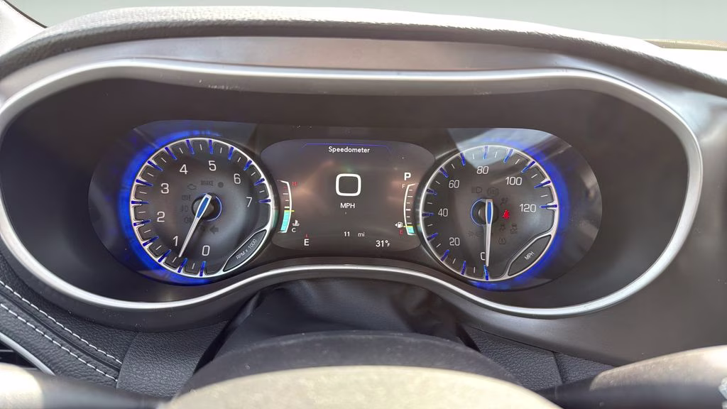 2026 Hydro Blue Pearlcoat Chrysler Pacifica Select AWD Van