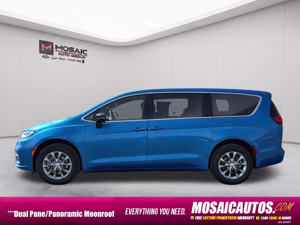 2026 Hydro Blue Pearlcoat Chrysler Pacifica Select AWD Van