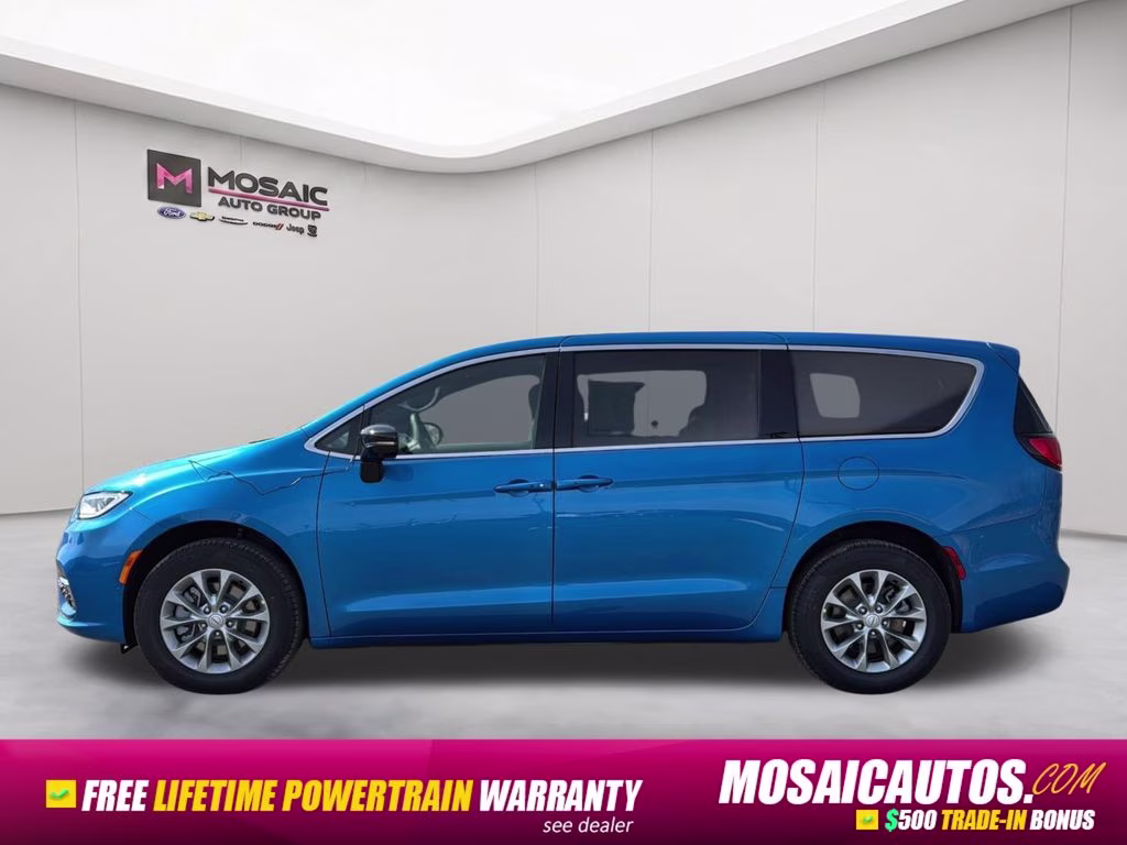 2026 Hydro Blue Pearlcoat Chrysler Pacifica Select AWD Van