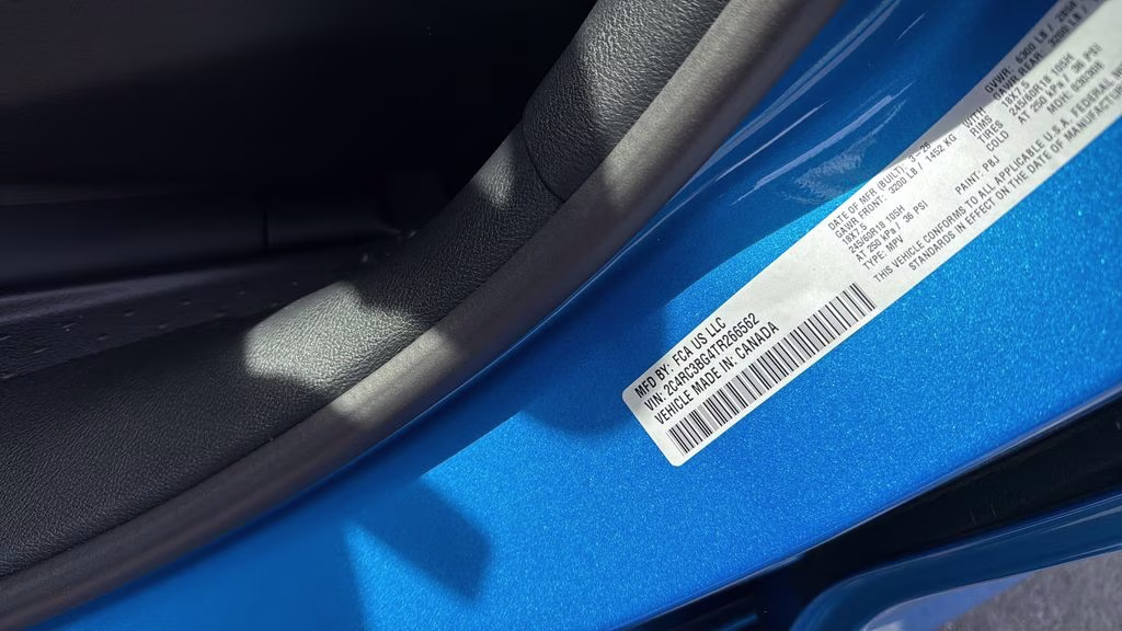 2026 Hydro Blue Pearlcoat Chrysler Pacifica Select AWD Van