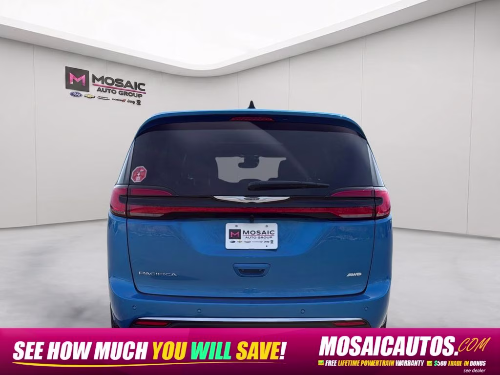 2026 Hydro Blue Pearlcoat Chrysler Pacifica Select AWD Van