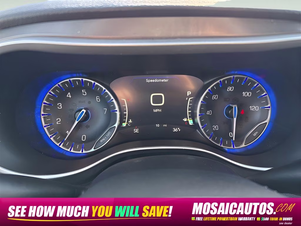 2026 Diamond Black Crystal Pearlcoat Chrysler Pacifica Select Uconnect Theater Family Group II AWD Van