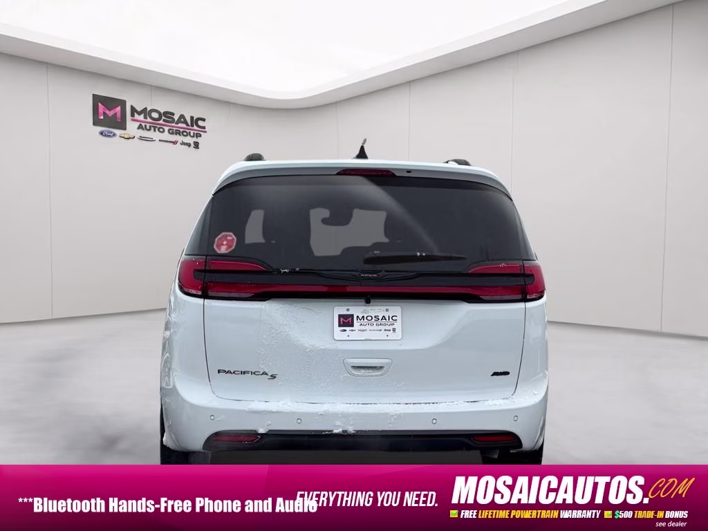 2026 Bright White Clearcoat Chrysler Pacifica Select AWD Van