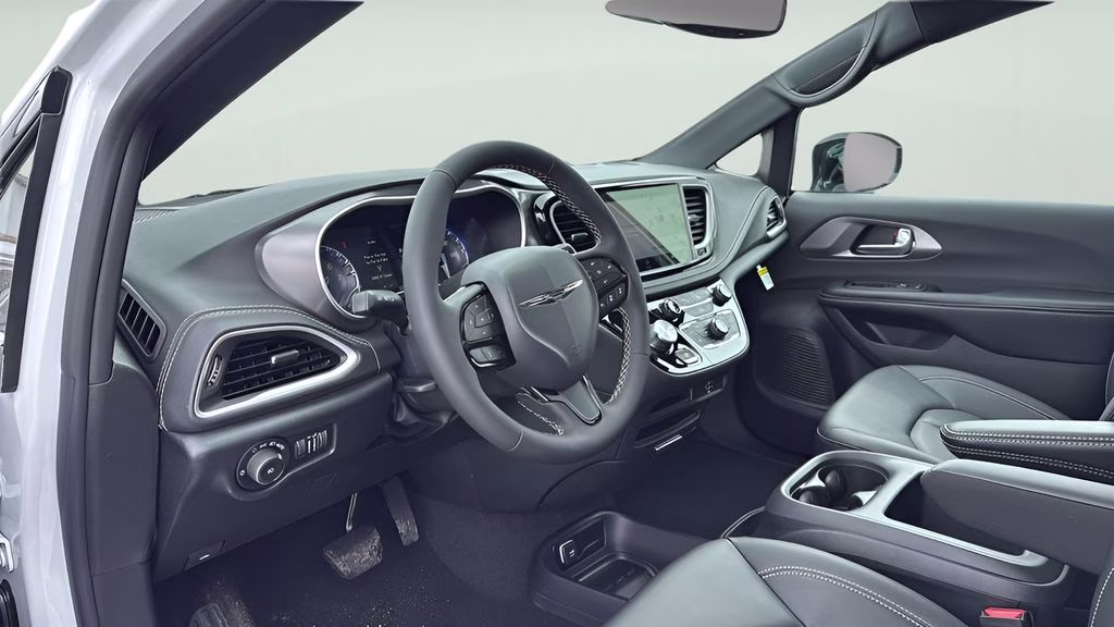 2026 Bright White Clearcoat Chrysler Pacifica Select AWD Van