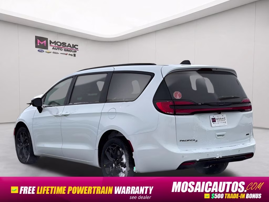 2026 Bright White Clearcoat Chrysler Pacifica Select AWD Van