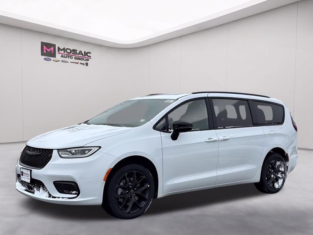 2026 Bright White Clearcoat Chrysler Pacifica Select AWD Van