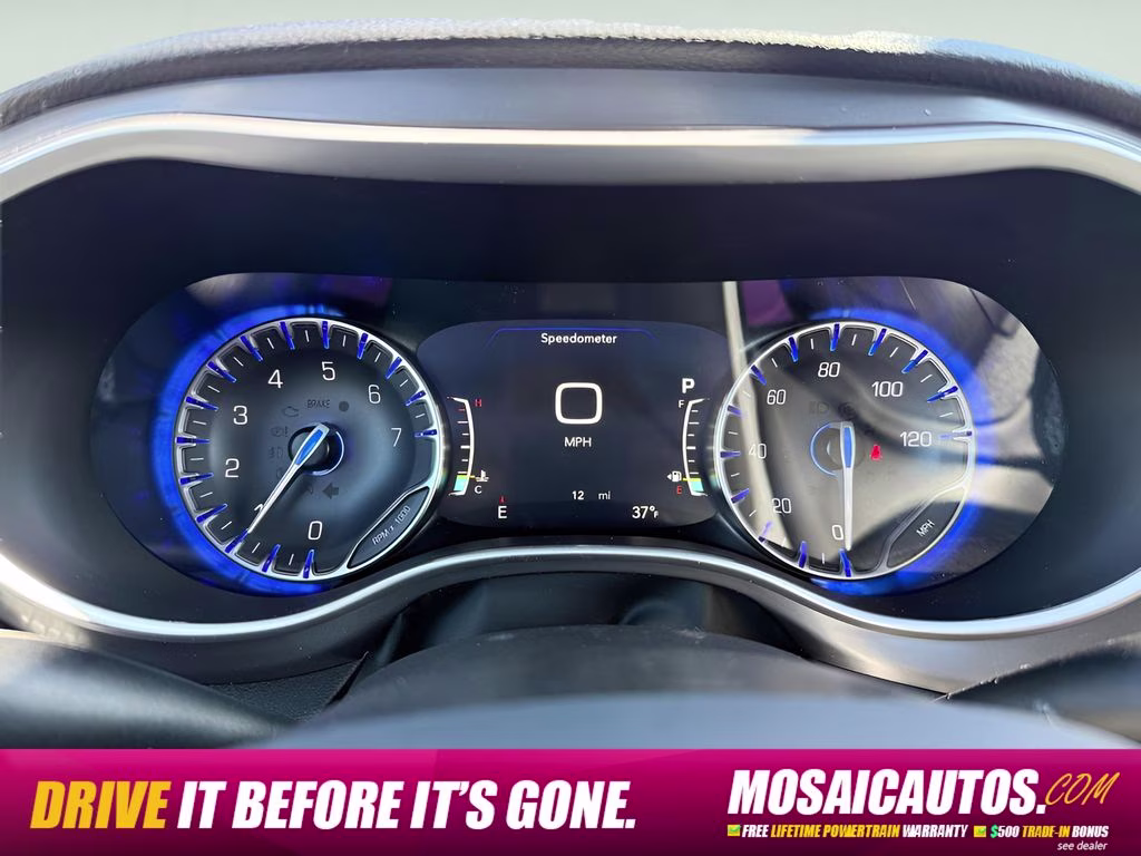 2026 Red Hot Pearlcoat Chrysler Pacifica Select AWD Van