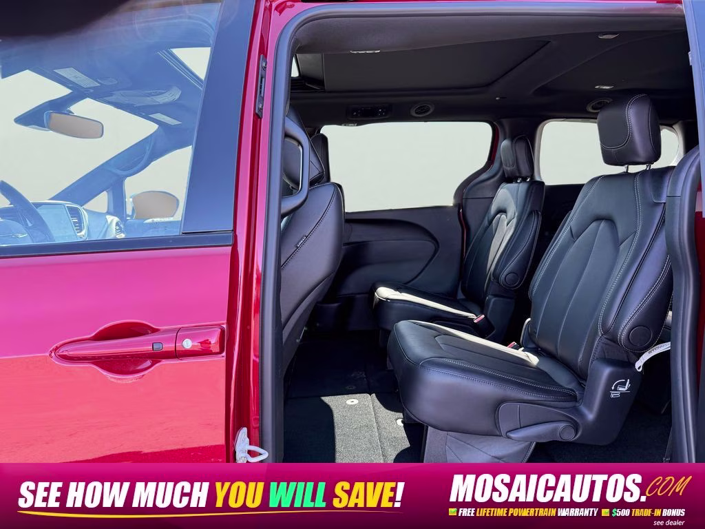 2026 Red Hot Pearlcoat Chrysler Pacifica Select AWD Van