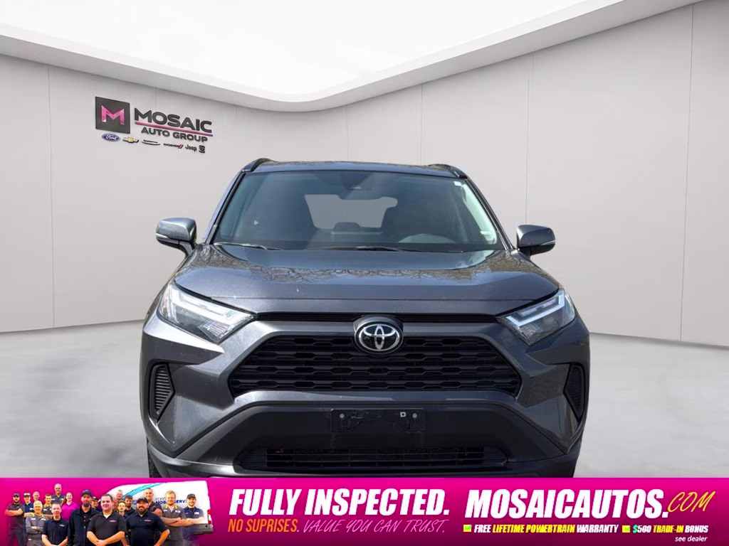 2025 Magnetic Gray Metallic Toyota RAV4 XLE AWD SUV