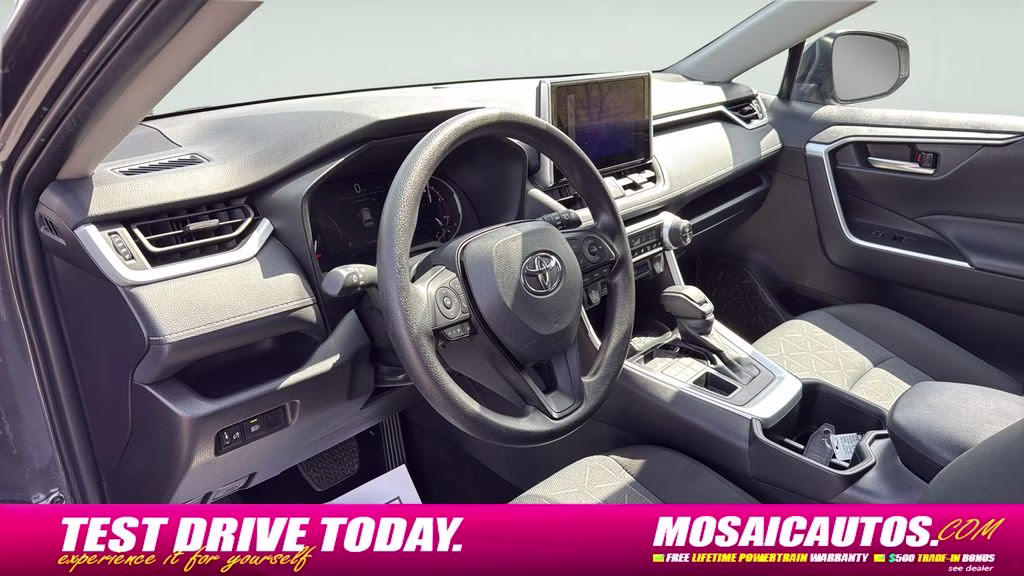 2025 Magnetic Gray Metallic Toyota RAV4 XLE AWD SUV