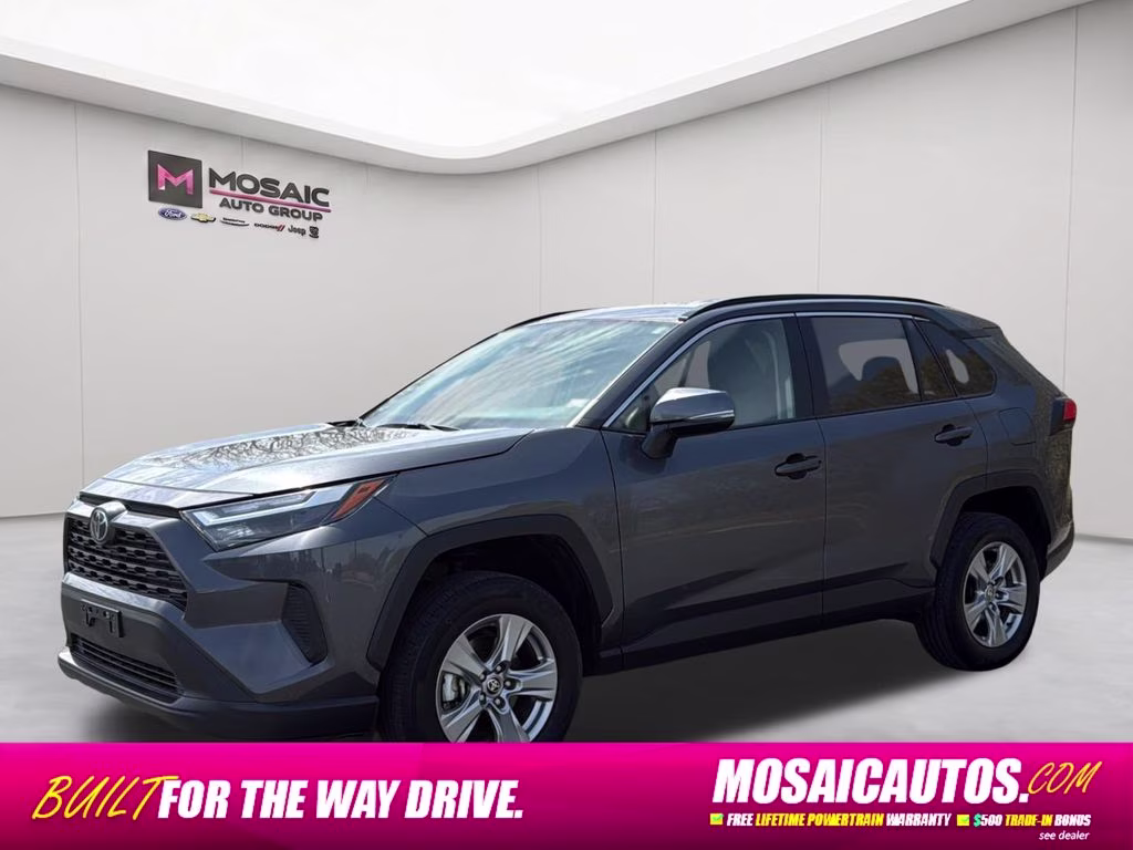 2025 Magnetic Gray Metallic Toyota RAV4 XLE AWD SUV