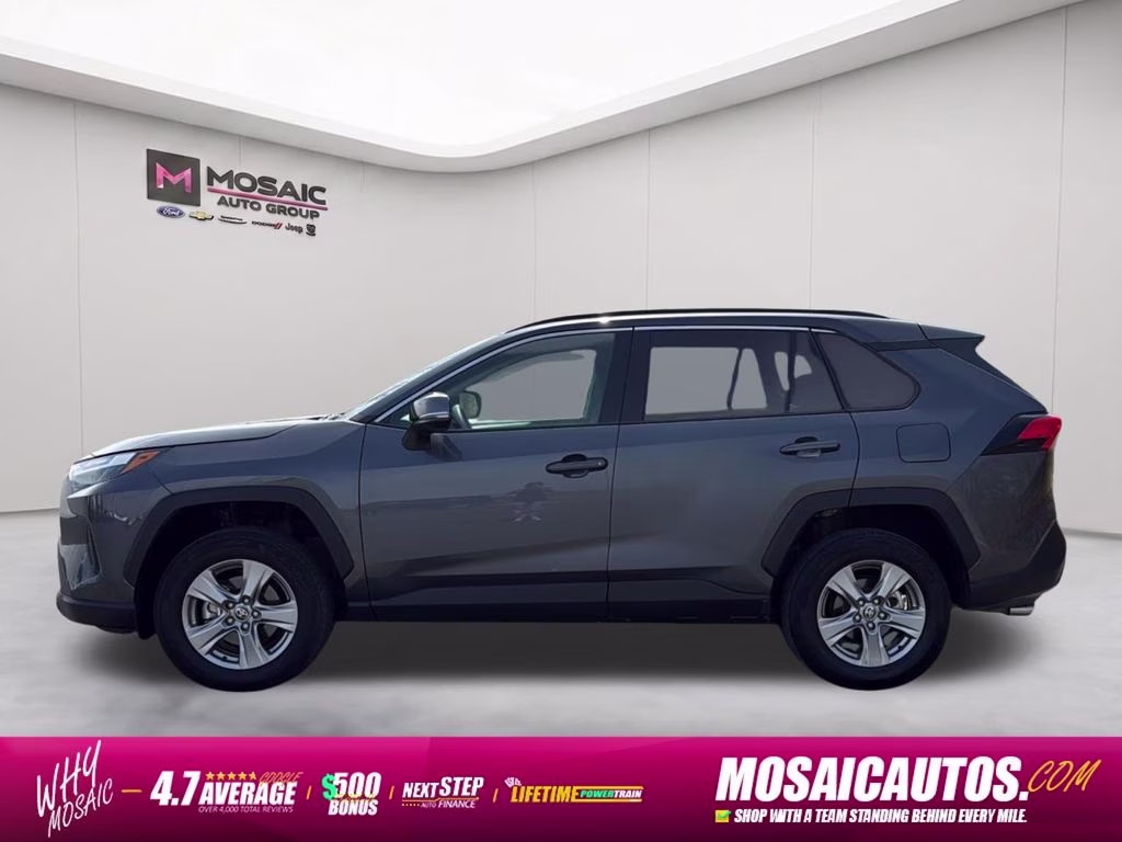 2025 Magnetic Gray Metallic Toyota RAV4 XLE AWD SUV