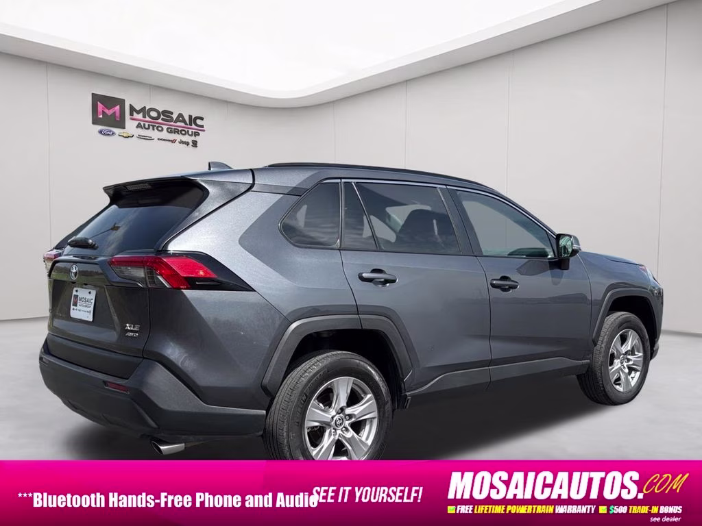 2025 Magnetic Gray Metallic Toyota RAV4 XLE AWD SUV