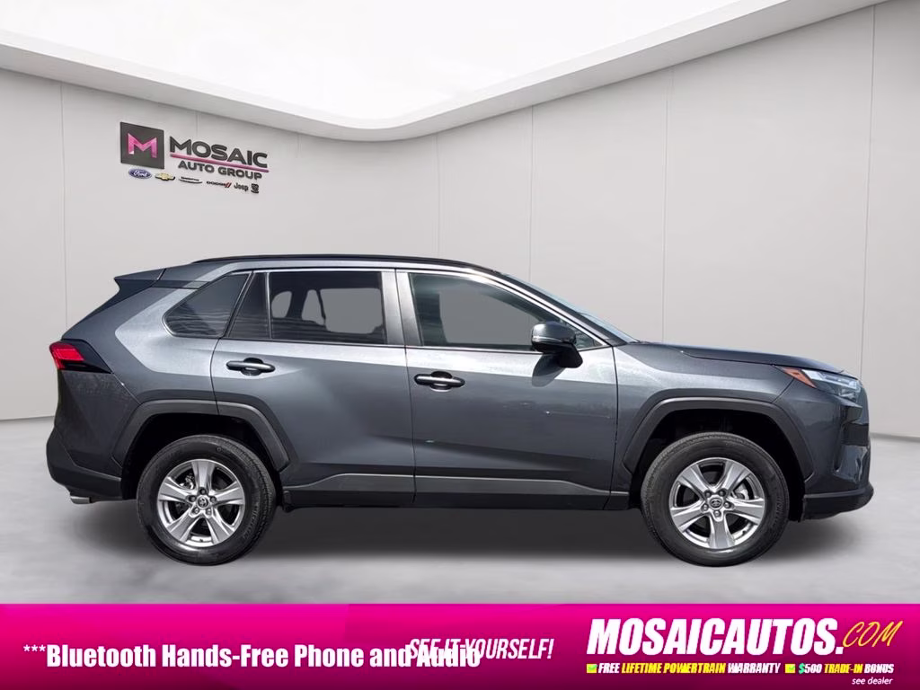 2025 Magnetic Gray Metallic Toyota RAV4 XLE AWD SUV
