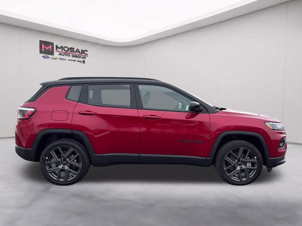 2026 red hot pearlcoat Jeep Compass Limited Sun, Sound & Navigation Group 4X4 SUV