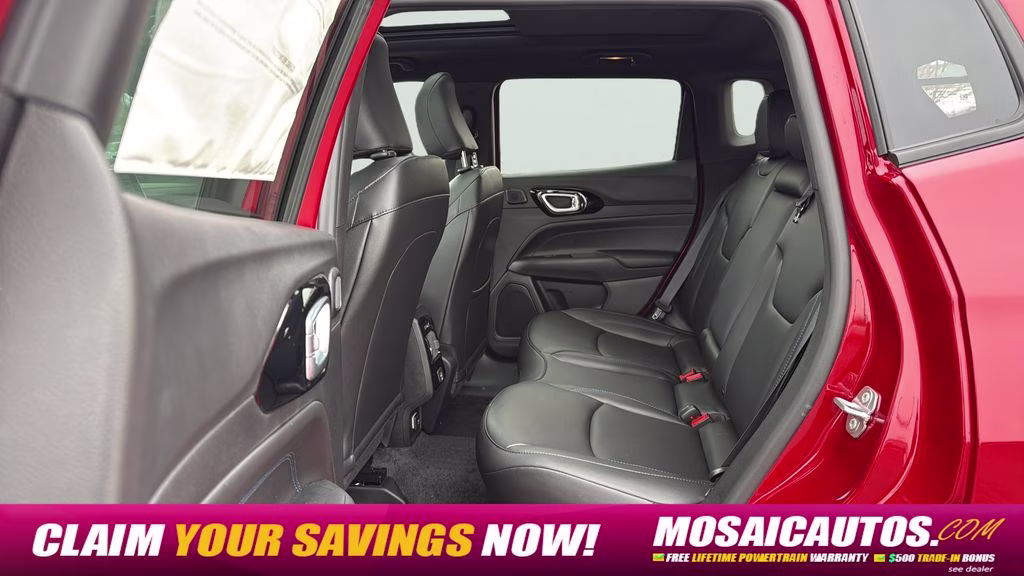 2026 red hot pearlcoat Jeep Compass Limited Sun, Sound & Navigation Group 4X4 SUV
