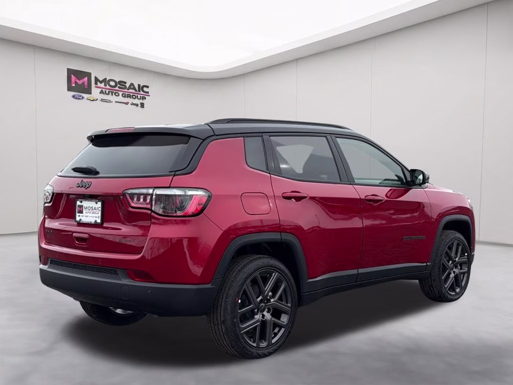 2026 red hot pearlcoat Jeep Compass Limited Sun, Sound & Navigation Group 4X4 SUV