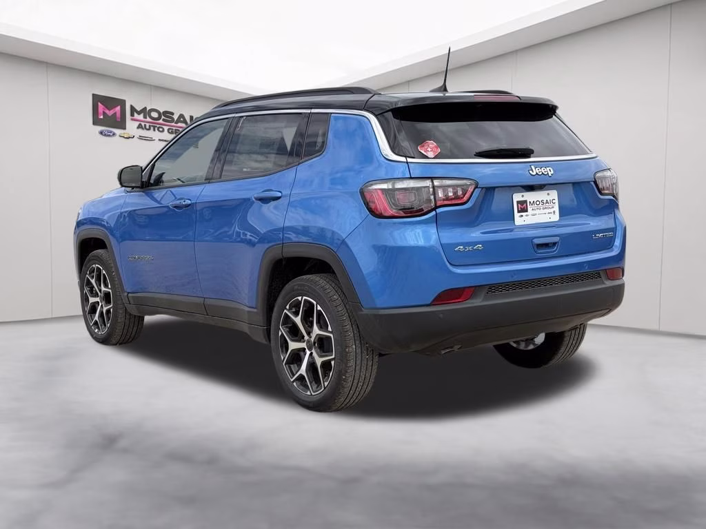 2026 Hydro Blue Pearlcoat Jeep Compass Limited 4X4 SUV