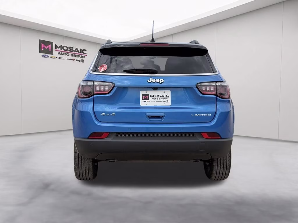 2026 Hydro Blue Pearlcoat Jeep Compass Limited 4X4 SUV
