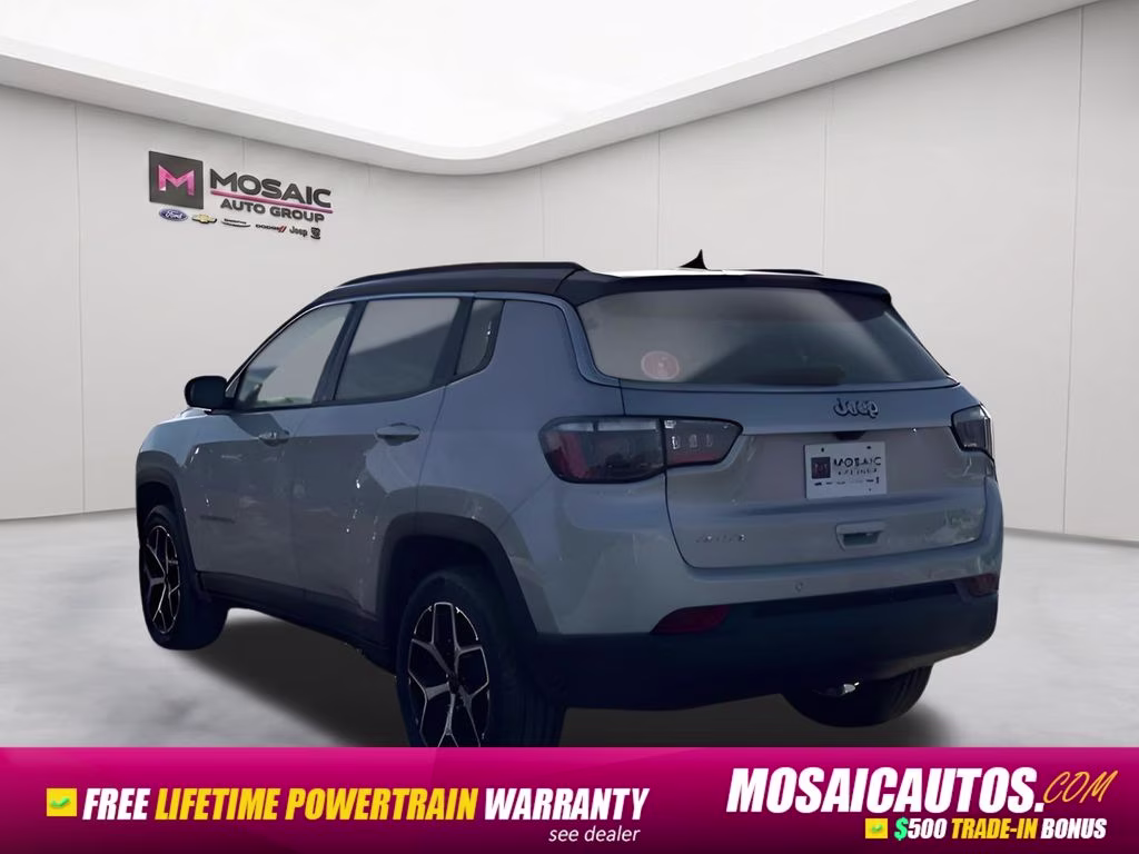 2026 silver zynith metallic clearcoat Jeep Compass Limited Sun, Sound & Navigation Group 4X4 SUV