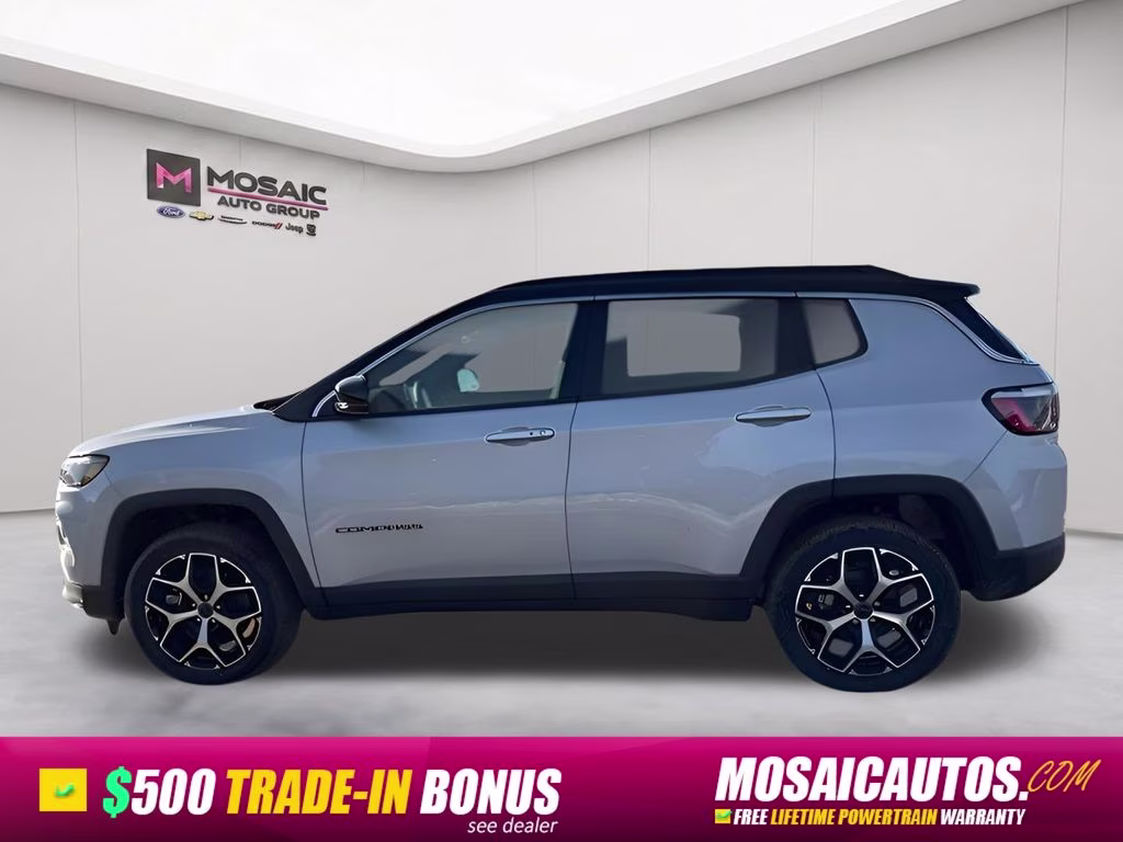 2026 silver zynith metallic clearcoat Jeep Compass Limited Sun, Sound & Navigation Group 4X4 SUV