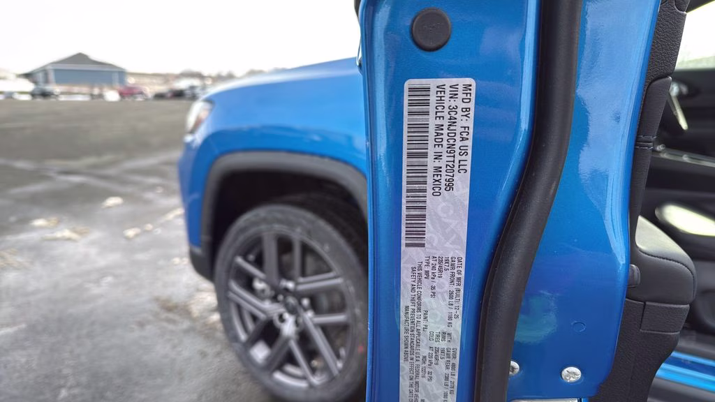 2026 hydro blue pearlcoat Jeep Compass Limited Sun, Sound & Navigation Group 4X4 SUV