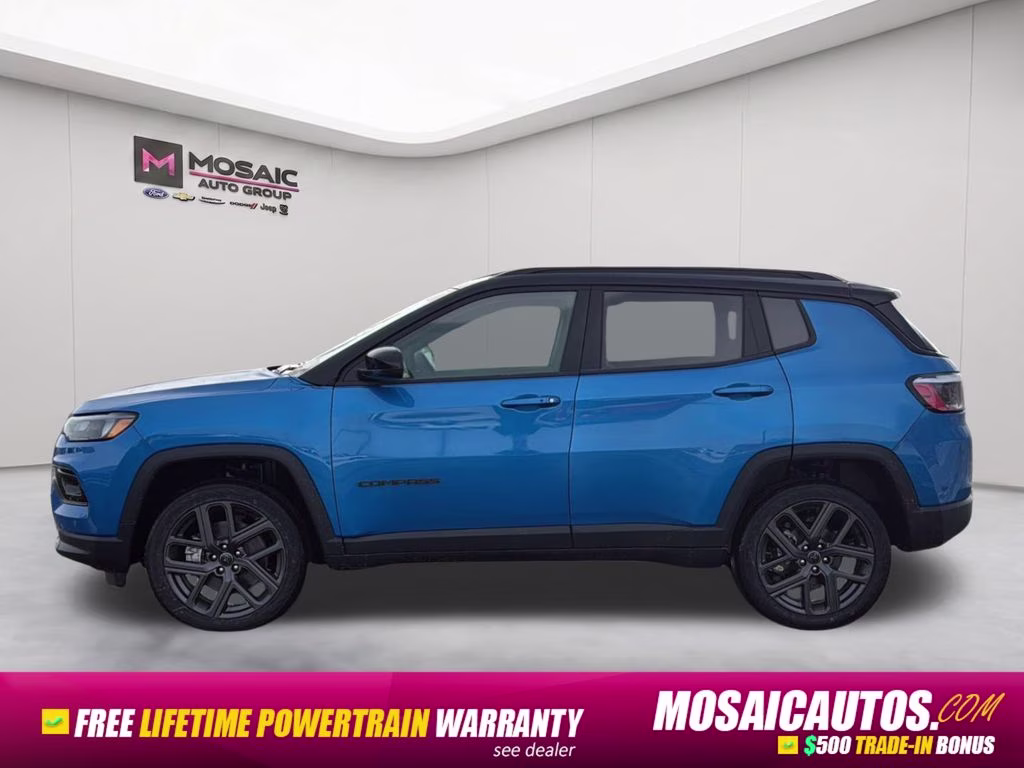 2026 hydro blue pearlcoat Jeep Compass Limited Sun, Sound & Navigation Group 4X4 SUV