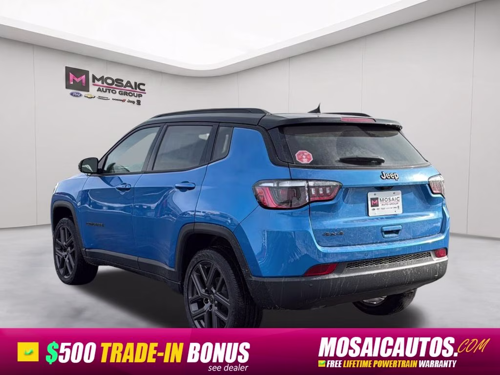 2026 hydro blue pearlcoat Jeep Compass Limited Sun, Sound & Navigation Group 4X4 SUV