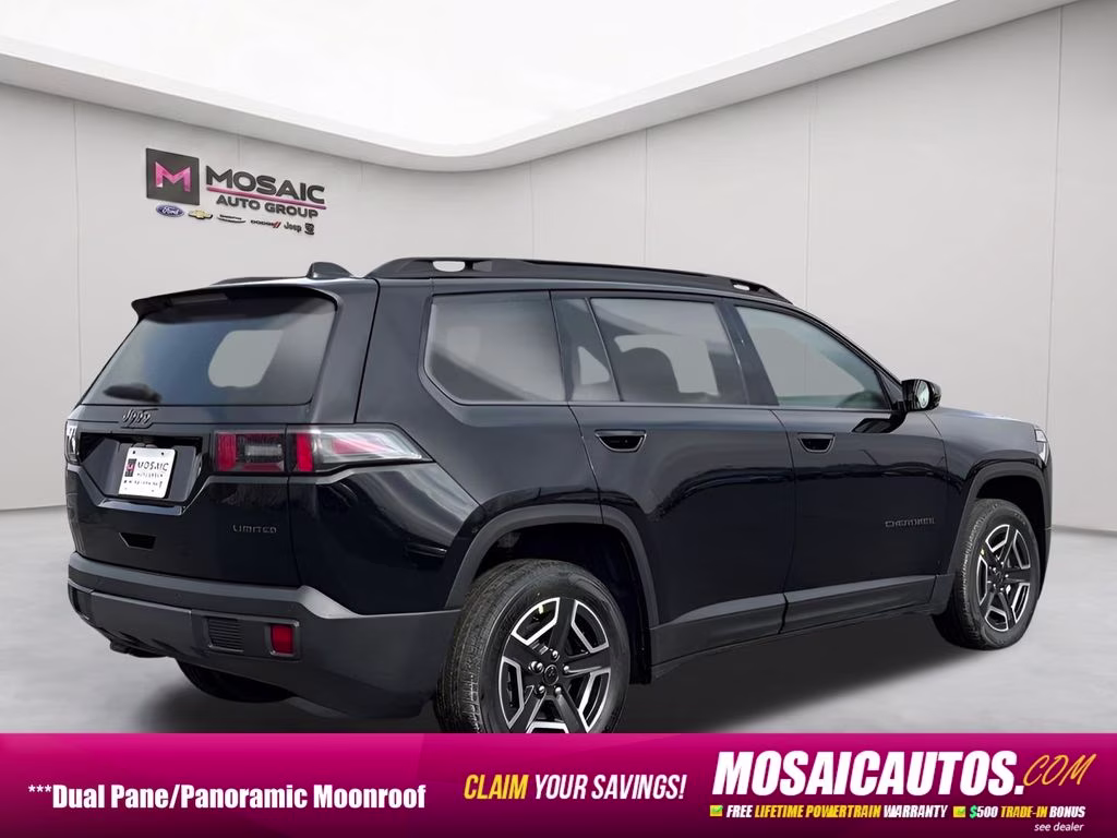 2026 Diamond Black Crystal Pearlcoat Jeep Cherokee Limited 4X4 SUV