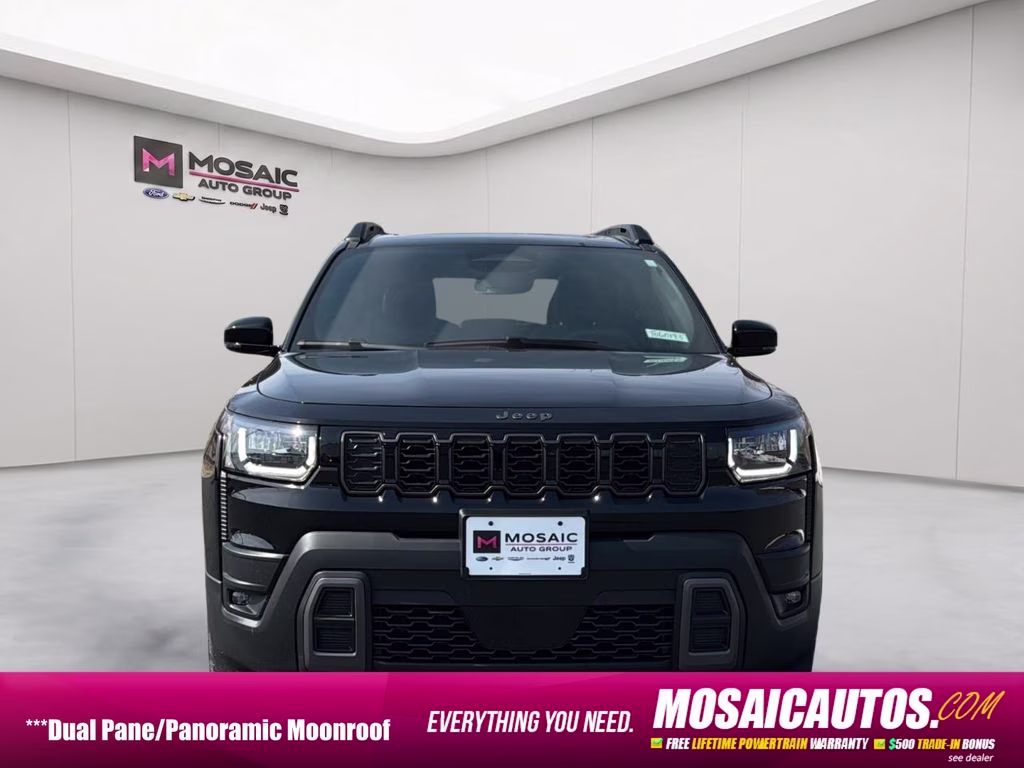 2026 Diamond Black Crystal Pearlcoat Jeep Cherokee Limited 4X4 SUV