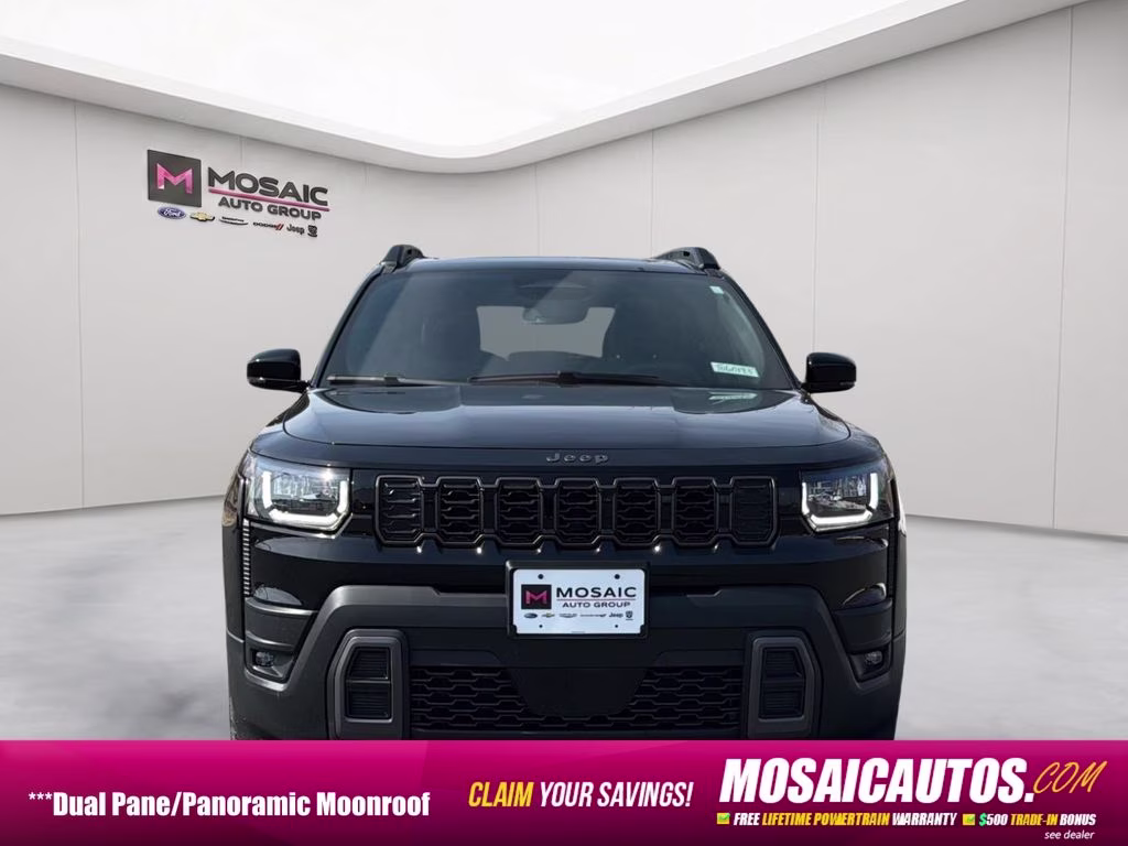 2026 Diamond Black Crystal Pearlcoat Jeep Cherokee Limited 4X4 SUV