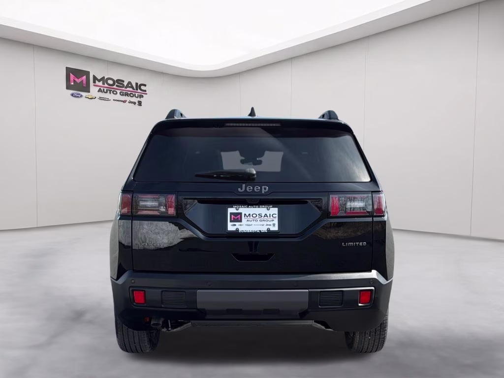 2026 Diamond Black Crystal Pearlcoat Jeep Cherokee Limited 4X4 SUV