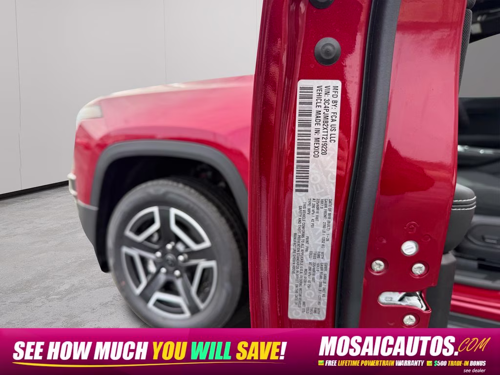 2026 Red Hot Pearlcoat Jeep Cherokee Laredo 4X4 SUV