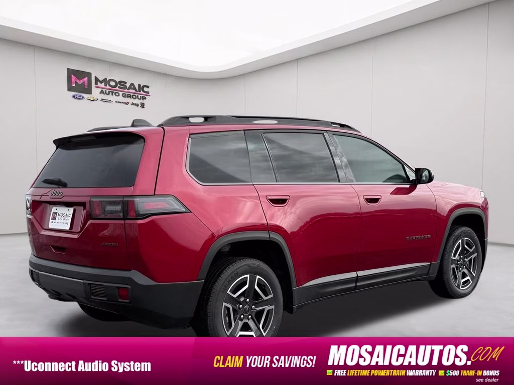 2026 Red Hot Pearlcoat Jeep Cherokee Laredo 4X4 SUV