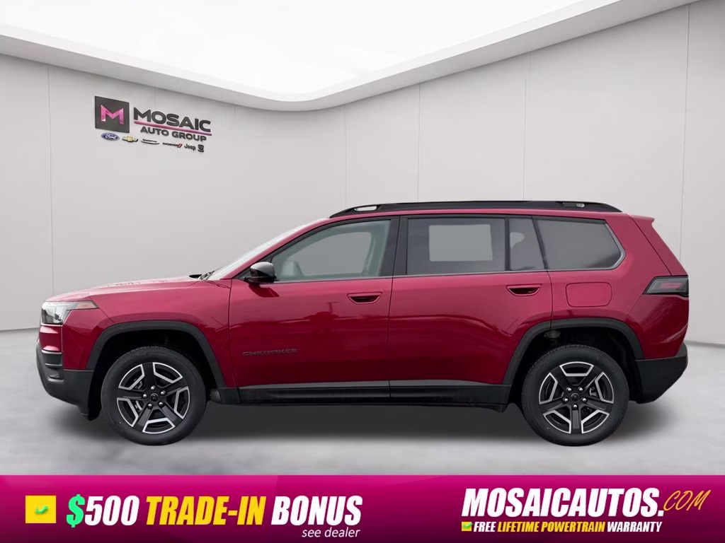 2026 Red Hot Pearlcoat Jeep Cherokee Laredo 4X4 SUV
