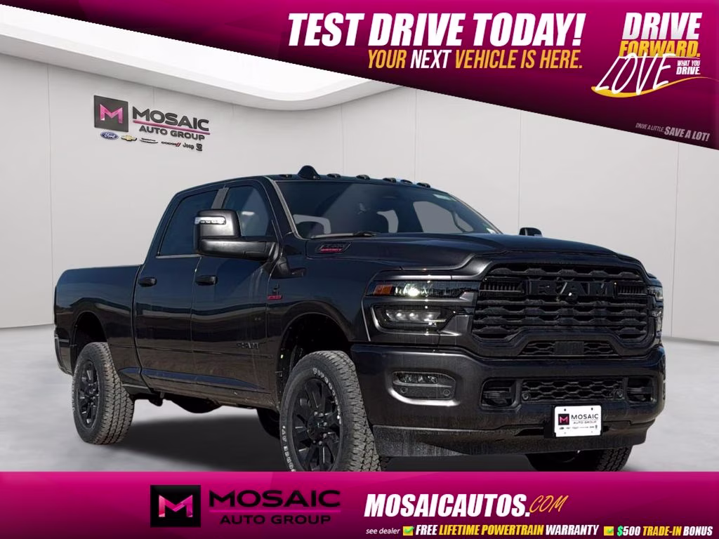 2026 Granite Crystal Metallic Clearcoat Ram 3500 Big Horn 4X4 Truck
