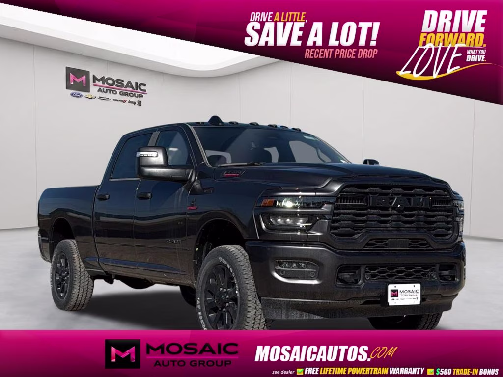 2026 Granite Crystal Metallic Clearcoat Ram 3500 Big Horn 4X4 Truck