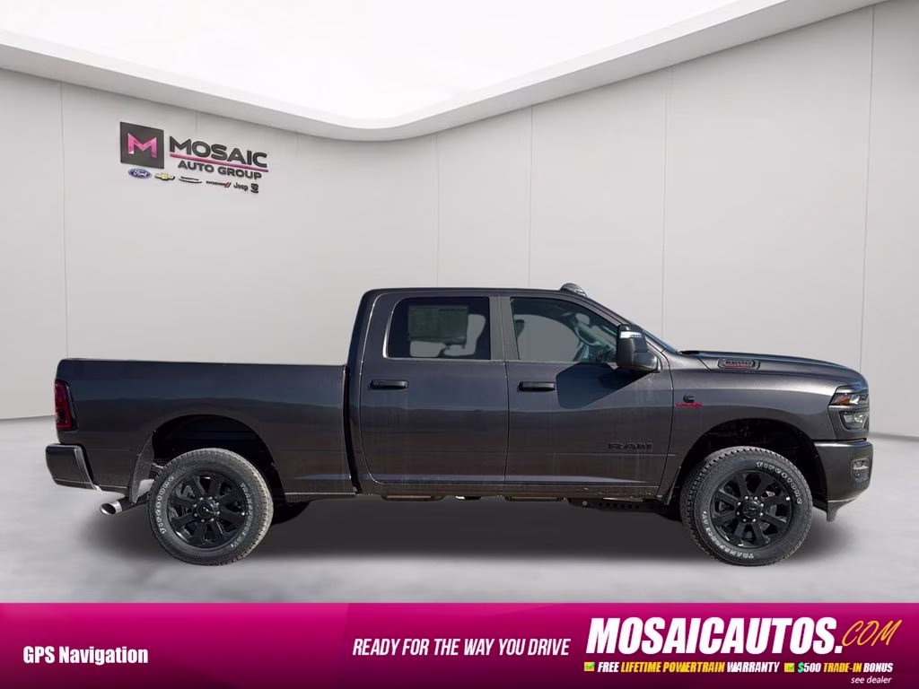 2026 Granite Crystal Metallic Clearcoat Ram 3500 Big Horn 4X4 Truck