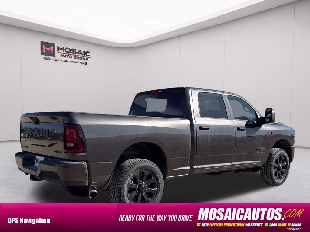 2026 Granite Crystal Metallic Clearcoat Ram 3500 Big Horn 4X4 Truck