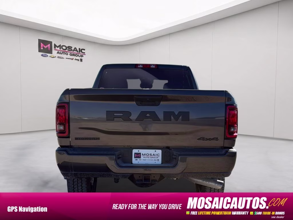 2026 Granite Crystal Metallic Clearcoat Ram 3500 Big Horn 4X4 Truck