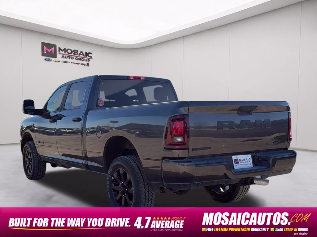 2026 Granite Crystal Metallic Clearcoat Ram 3500 Big Horn 4X4 Truck