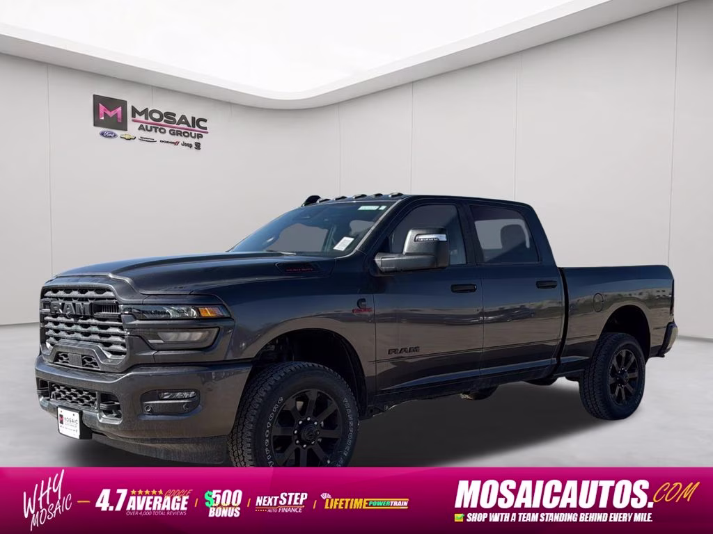 2026 Granite Crystal Metallic Clearcoat Ram 3500 Big Horn 4X4 Truck