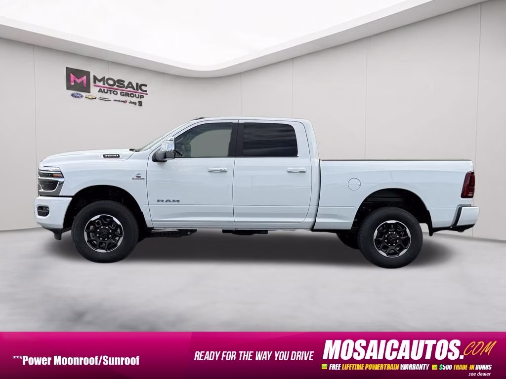 2026 Bright White Clearcoat Ram 3500 Laramie 4X4 Truck
