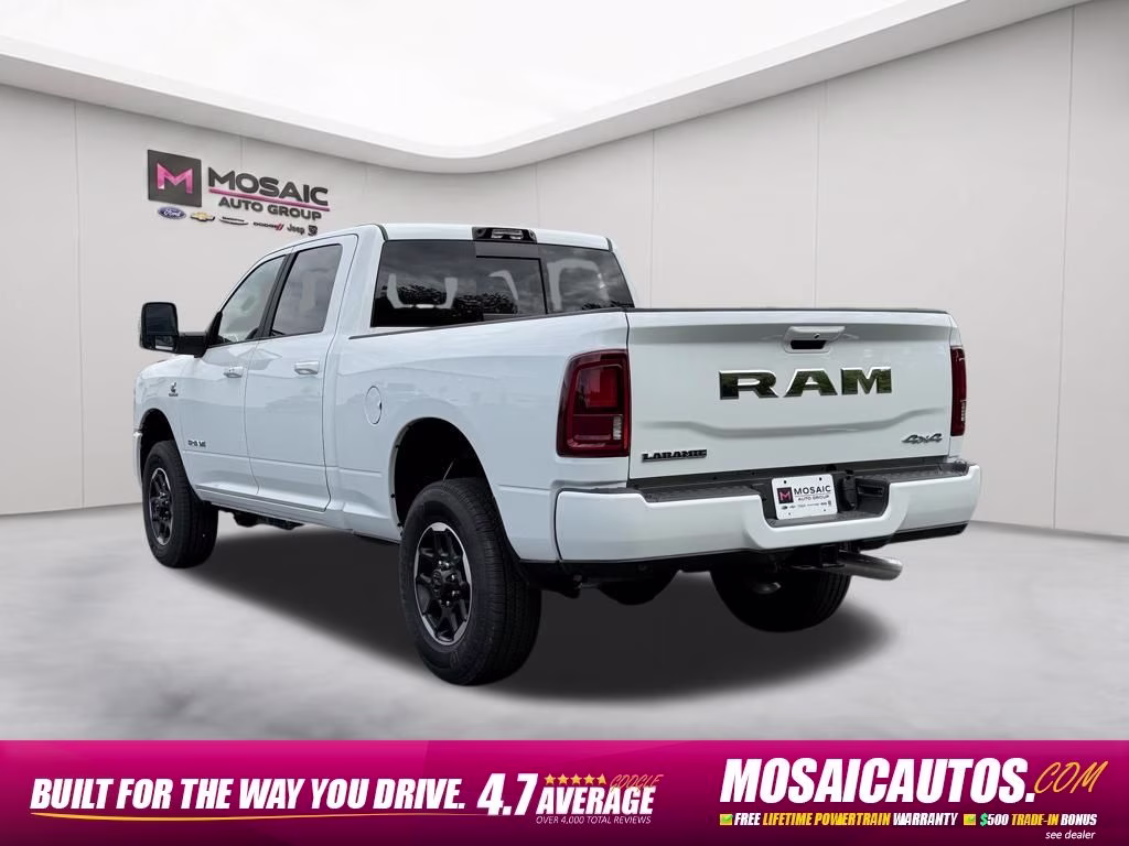 2026 Bright White Clearcoat Ram 3500 Laramie 4X4 Truck
