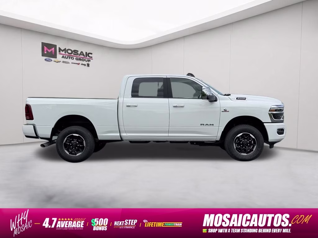 2026 Bright White Clearcoat Ram 3500 Laramie 4X4 Truck