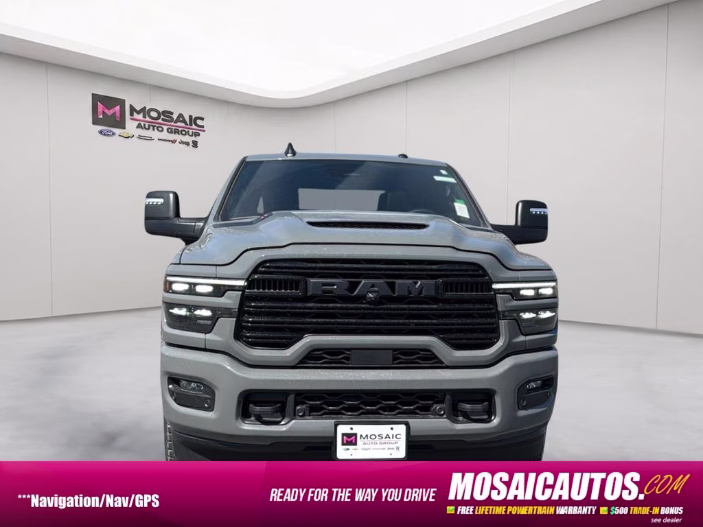 2026 Ceramic Gray Clearcoat Ram 3500 Laramie 4X4 Truck