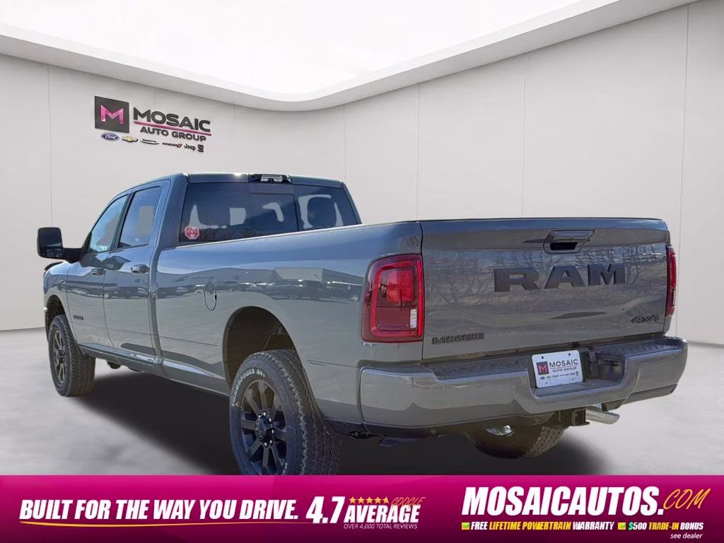 2026 Ceramic Gray Clearcoat Ram 3500 Laramie 4X4 Truck