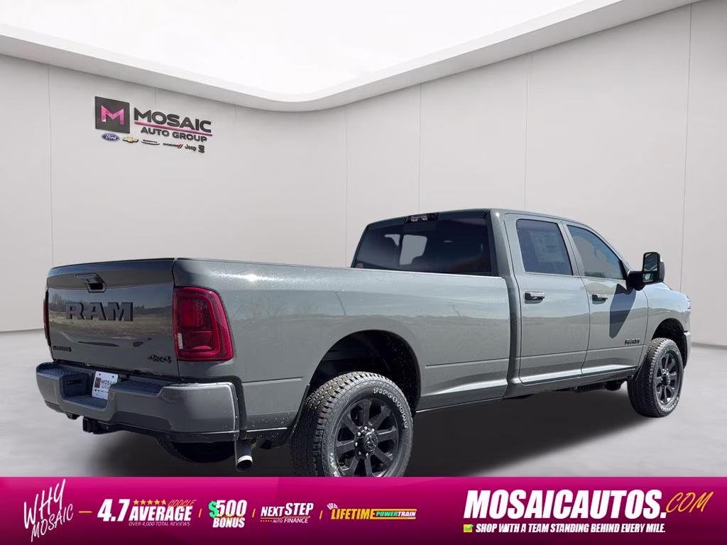 2026 Ceramic Gray Clearcoat Ram 3500 Laramie 4X4 Truck