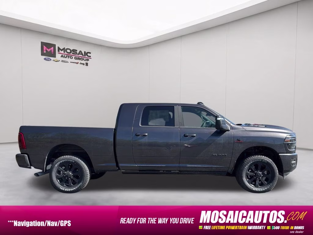 2026 Granite Crystal Metallic Clearcoat Ram 3500 Laramie 4X4 Truck